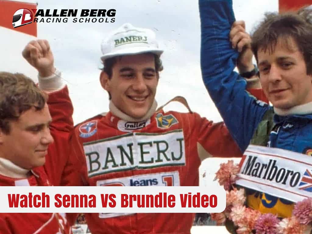 Watch Senna VS Brundle Video