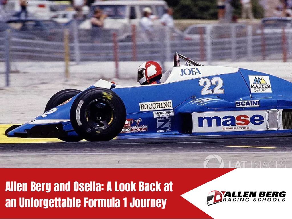 Allen Berg and Osella: A Look Back at an Unforgettable Formula 1 Journey